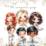 Primeira Comunhão - Kit Digital (Caramelo) - Imagem 3