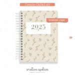 Kit 5 Capas Floral Verde - Imagem 2