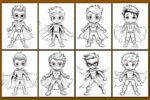Super Herois - Livro de Colorir - Imagem 4