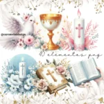 Primeira Comunhão - Kit Digital (Caramelo) - Imagem 2