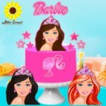 Barbie Morena e Ruiva - Topo de Bolo