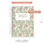 Kit 5 Capas Floral Verde - Imagem 5