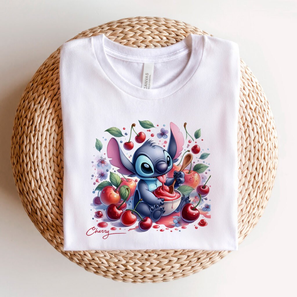 COMBO Stitch Cherry – Estampas Camisas (Bruna Molina) - Imagem 5