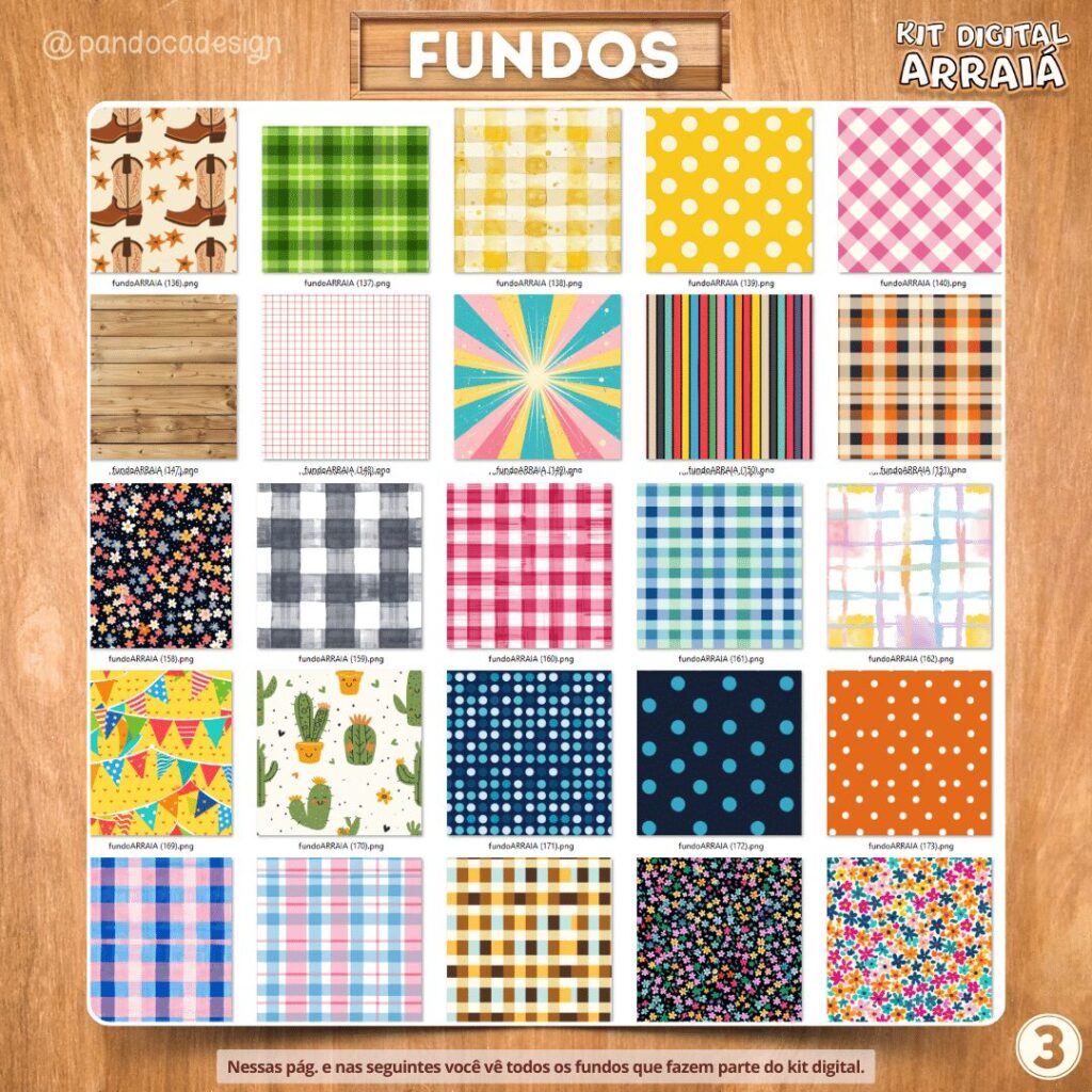 Kit Digital | Mimos - Arraiá Com Nordeste (Pandoca) - Imagem 6