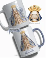 Ilustração Digital Nossa Senhora Aparecida - Santinhos (Carinas Paper) - Imagem 2