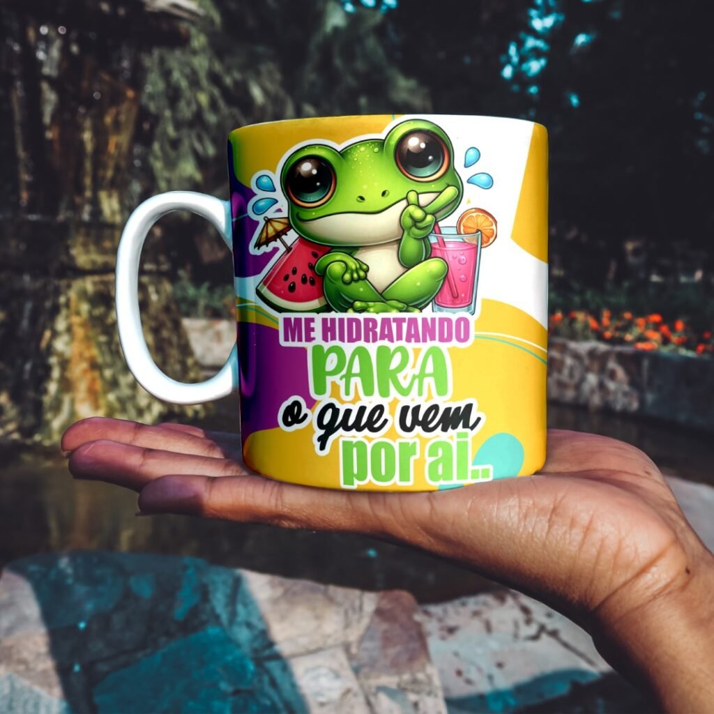 Perereca Sarcástica - Estampas Canecas (Yukina) - Imagem 2