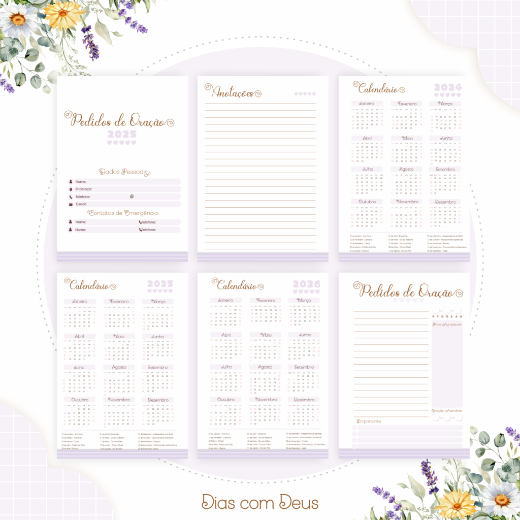 Kit CRISTÃO - Dias com DEUS (Pamella) - Imagem 8