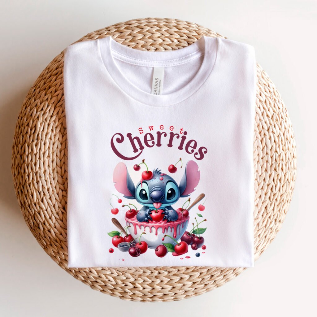 COMBO Stitch Cherry – Estampas Camisas (Bruna Molina) - Imagem 3