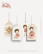 Kit Digital Ilustrações Beato Carlo Acutis - Santinhos (Carinas Paper) - Imagem 4