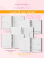 Combão Planners e Agendas 2025 (Branco Papel) - Imagem 11