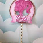Barbie  - Topo de Bolo