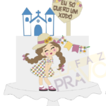 Boneca Xodó - Topo de Bolo
