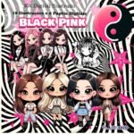 Black Pink - Kit Digital (Ilustradeb)