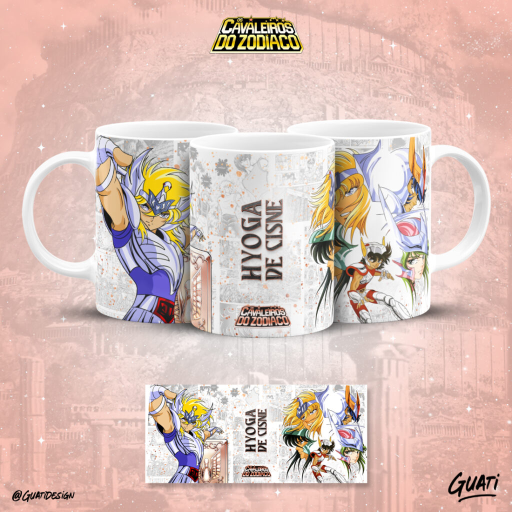 COMBO Cavaleiros do Zodíaco – Estampas Canecas (Lab51) - Imagem 6