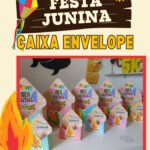Caixa Envelope Junino