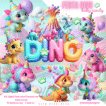 Festa dos Dinos 3D - Kit Digital
