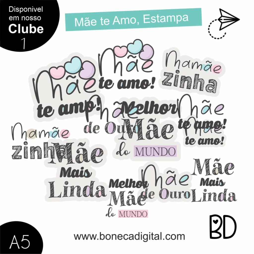 Kit Digital – Frases mãe - Imagem 1