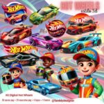 Hot Wheels 3D - Kit Digital