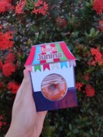 Festa Junina – Kit 20 Cards Cake Donuts – Editável no CANVA - Imagem 4