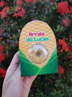 Festa Junina – Kit 20 Cards Cake Donuts – Editável no CANVA - Imagem 8