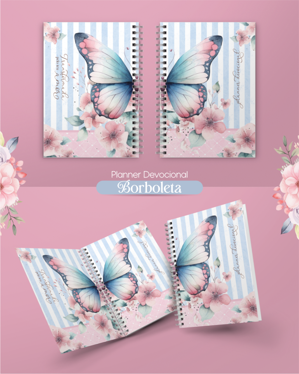 COMPLETO Kit Digital + Encadernação | Forte & Corajosa (Ana Flor) - Imagem 6