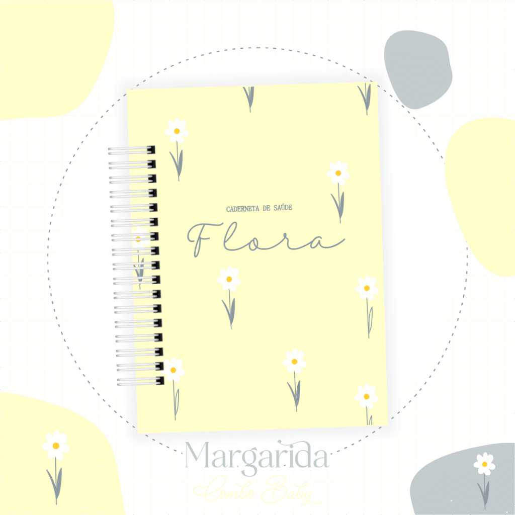 Margaridas 4 - Kit Livro do Bebê - Imagem 1