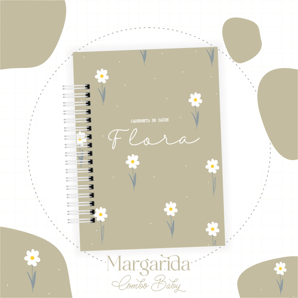 Margaridas 5 - Kit Livro do Bebê - Imagem 1