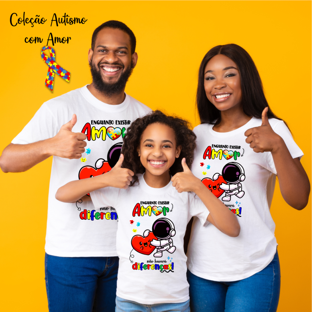 COMBO Autismo com Amor - Artes para Camisas - Imagem 6