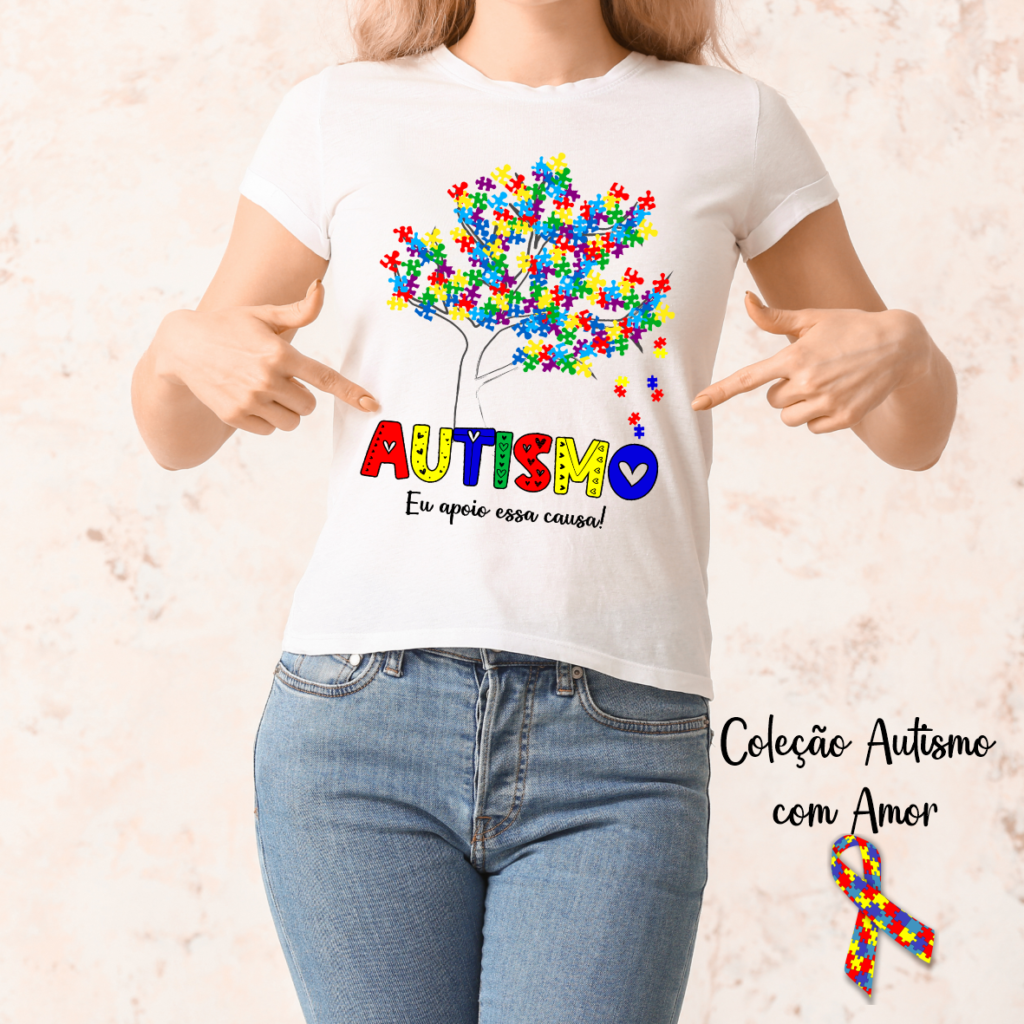 COMBO Autismo com Amor - Artes para Camisas - Imagem 12