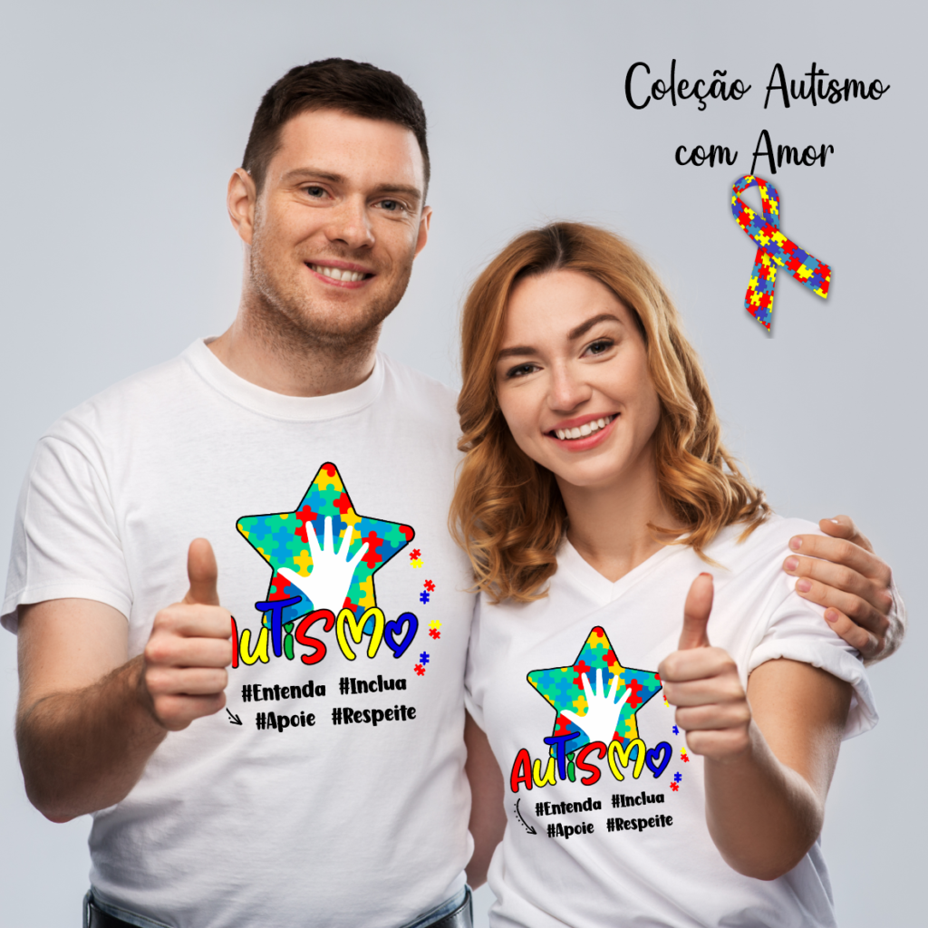 COMBO Autismo com Amor - Artes para Camisas - Imagem 3