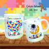 COMBO Autismo com Amor - Artes para Canecas - Imagem 2