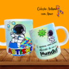 COMBO Autismo com Amor - Artes para Canecas - Imagem 15