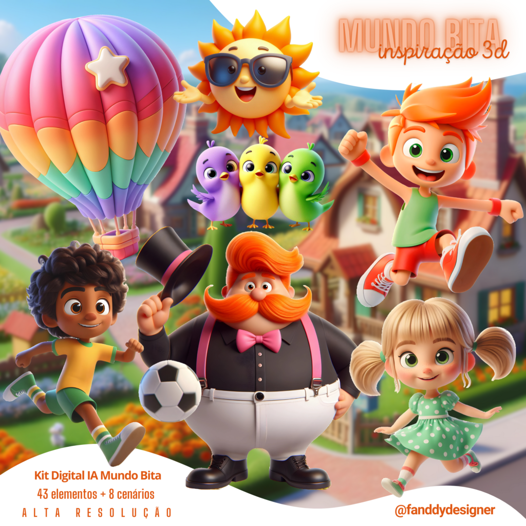 MUNDO BITA Mundo Bita 3D - Kit Digital - Imagem 1