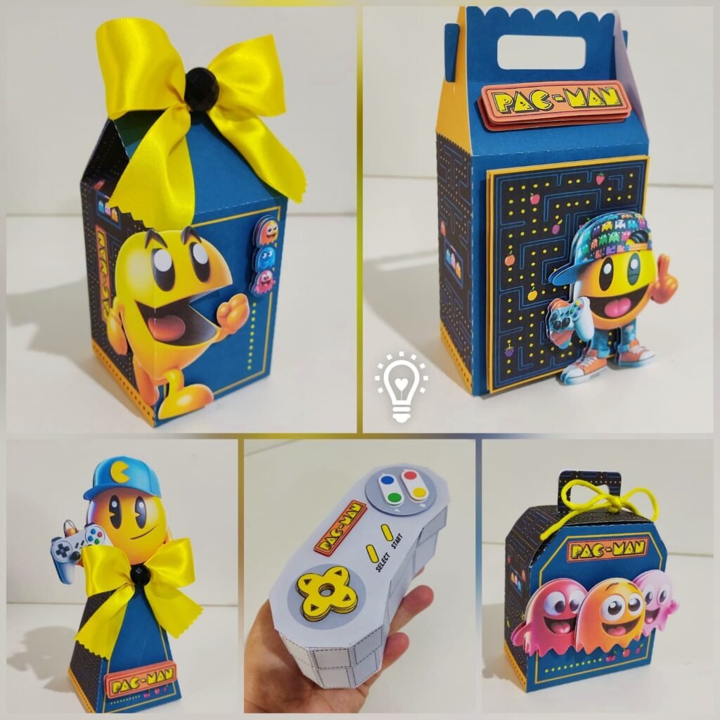 Pac Man - Kit Avulso Festa - Nick Design