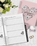 COMBO 30 Capas e Miolo Planner da Noiva A5 (Bicho Papel)