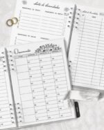 COMBO 30 Capas e Miolo Planner da Noiva A5 (Bicho Papel) - Imagem 6