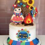 Arraiá Baby Menina - Topo de Bolo
