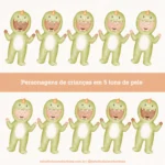 Dinossauros Aquarela - Kit Digital - Imagem 3