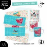 Kit Digital – Estampa caneca mãe