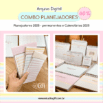 COMBO Planejadores e Calendários 2025 (Estúdio G19)