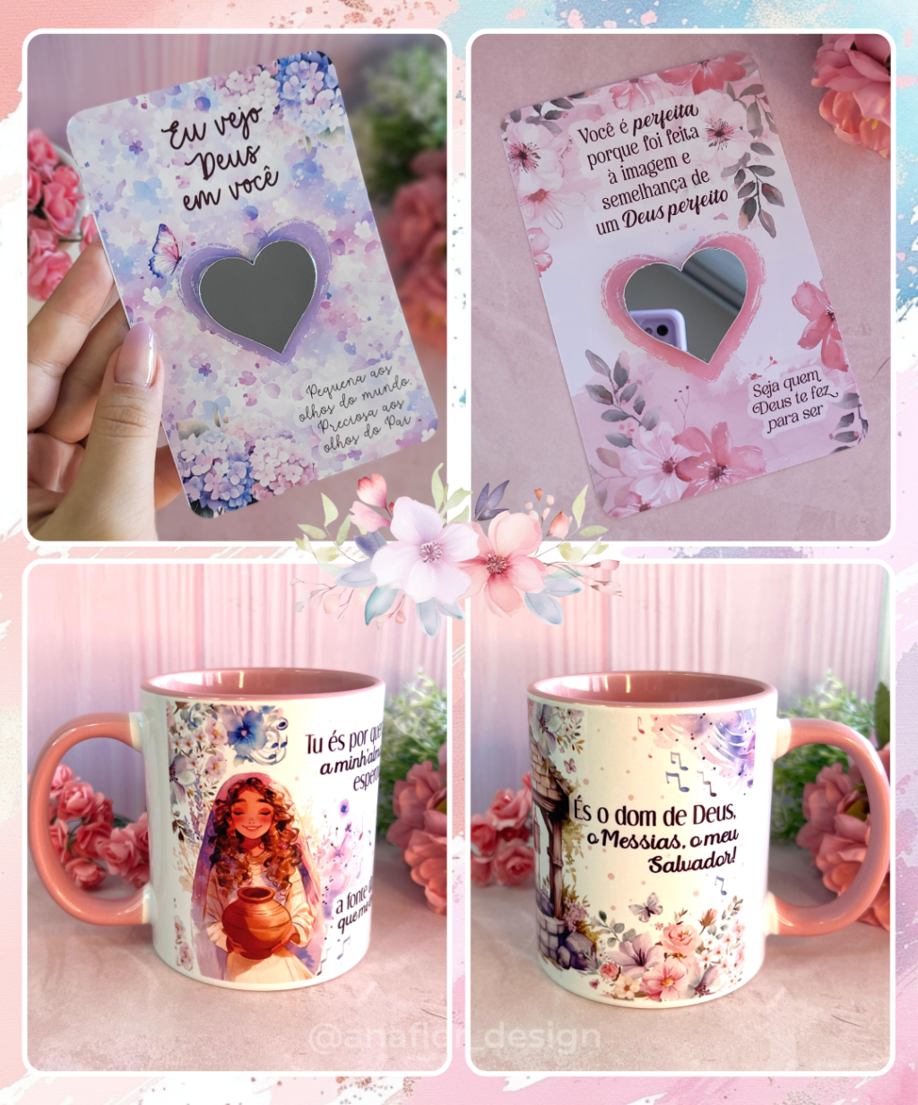 COMPLETO Kit Digital + Encadernação | Forte & Corajosa (Ana Flor) - Imagem 11