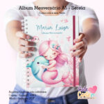 Álbum Mesversário – Sereia N.1 (Cute Corte)