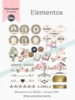 FlowerLand - Combo Kit Digital + Papéis 1,2 e 3 (Tita) - Imagem 20