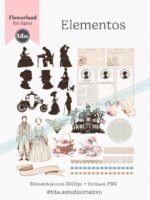 FlowerLand - Combo Kit Digital + Papéis 1,2 e 3 (Tita) - Imagem 21