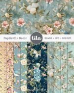 FlowerLand - Combo Kit Digital + Papéis 1,2 e 3 (Tita) - Imagem 8