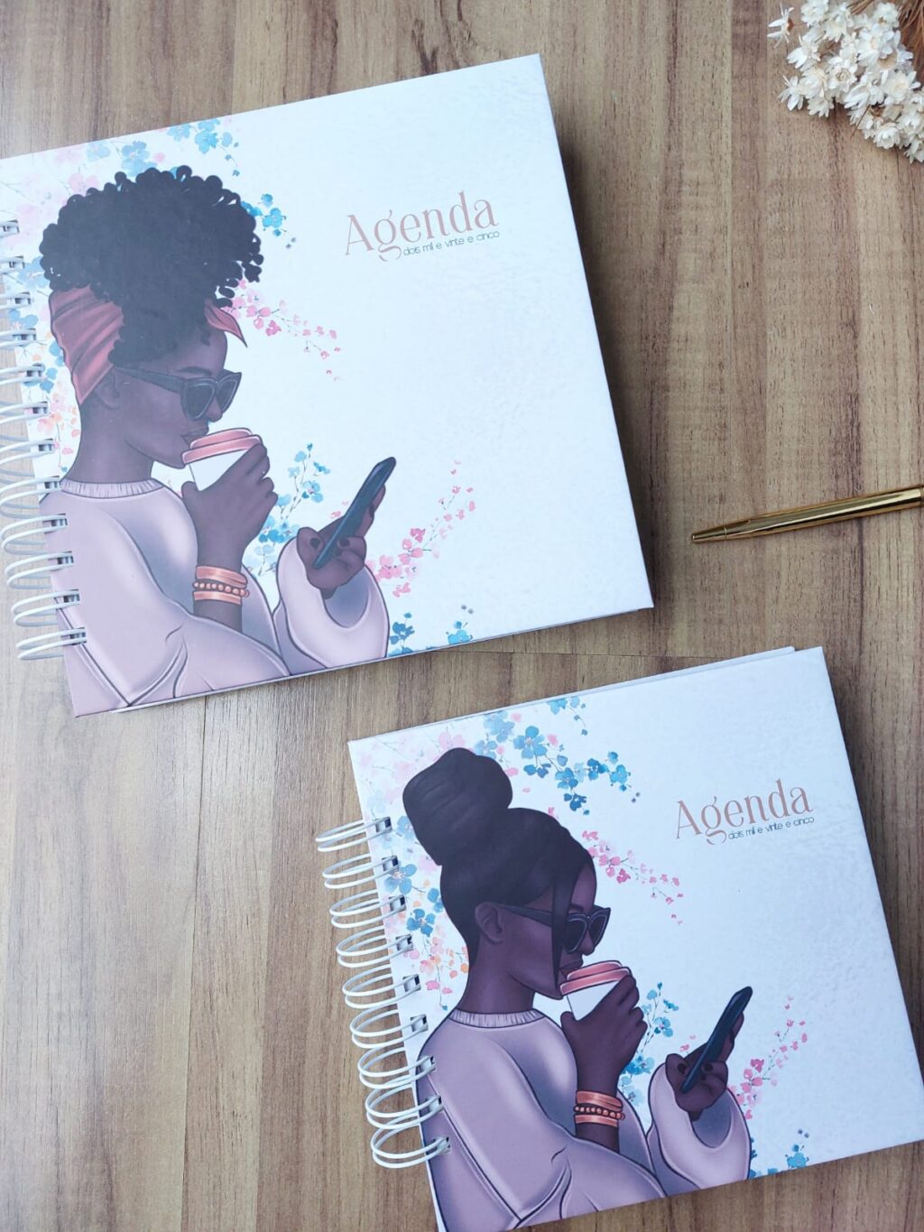 Agendas Quadradinhas 2025 (Marta Irkiu) - Imagem 1