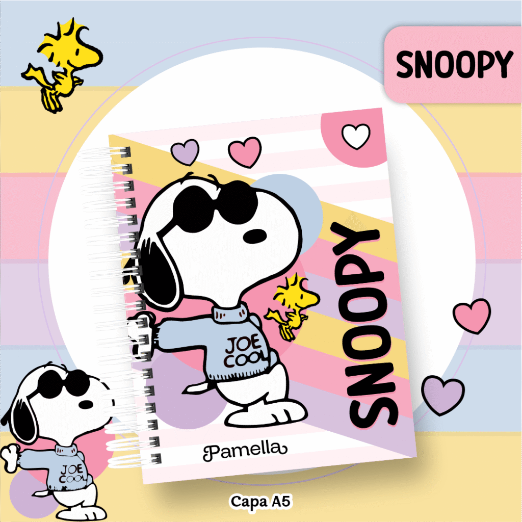 COMBO Snoopy - Capas e Miolos 2025 (Pamella) - Imagem 2