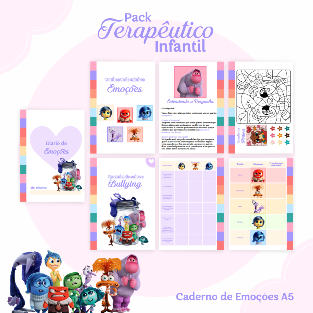 Divertidamente Menina - Coleção Terapêutico Infantil (Pamella) - Imagem 2