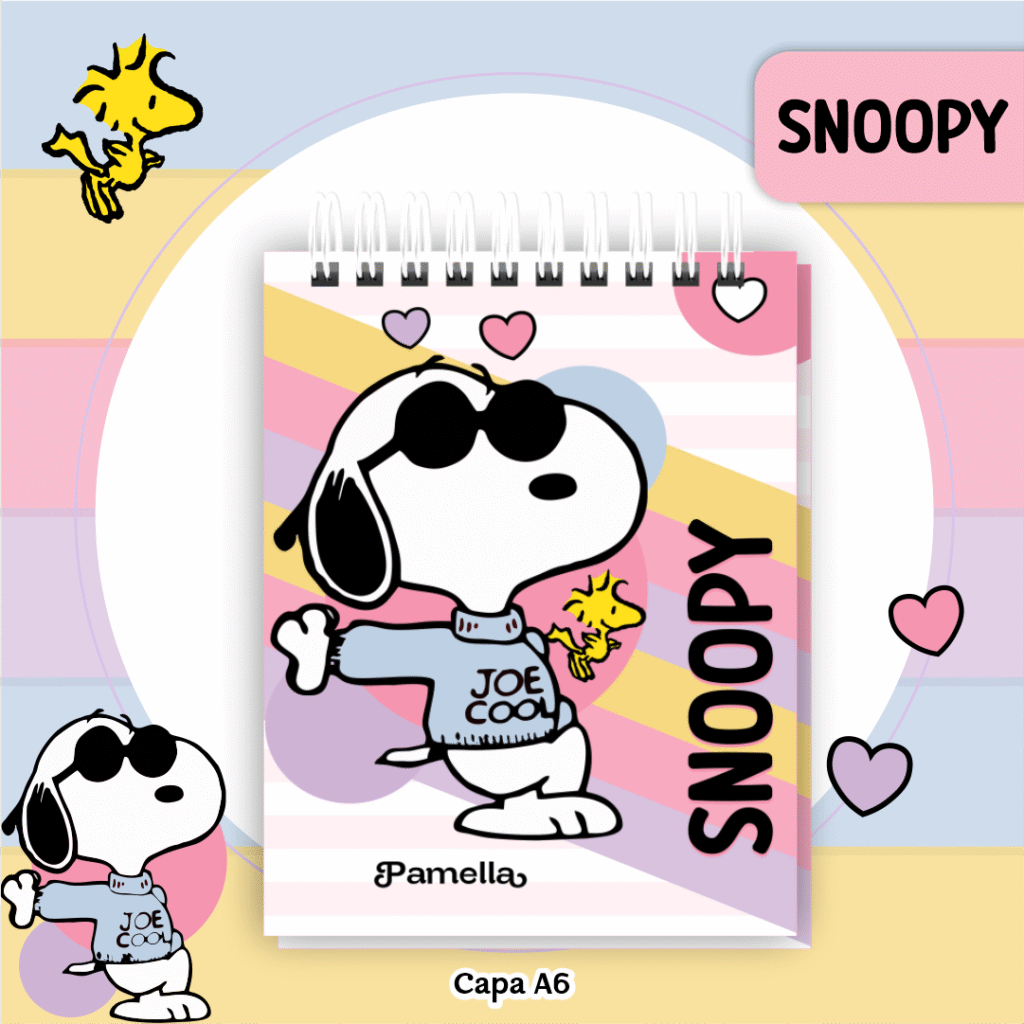 COMBO Snoopy - Capas e Miolos 2025 (Pamella) - Imagem 3