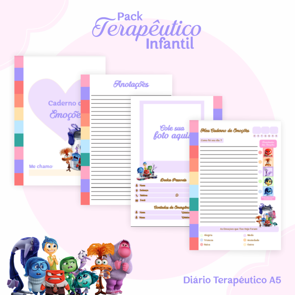 Divertidamente Menina - Coleção Terapêutico Infantil (Pamella) - Imagem 3